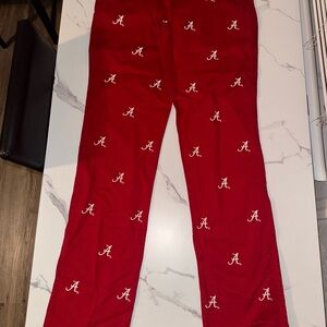 Alabama Crimson Tide “fan pants”